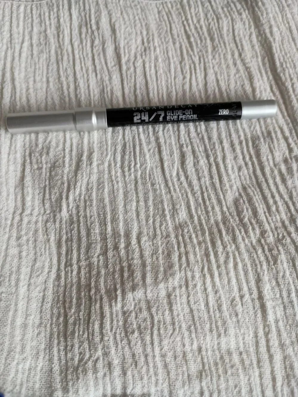 NEW Urban Decay 24/7 Glide-On Eyeliner Pencil, shade Zero (matte black)